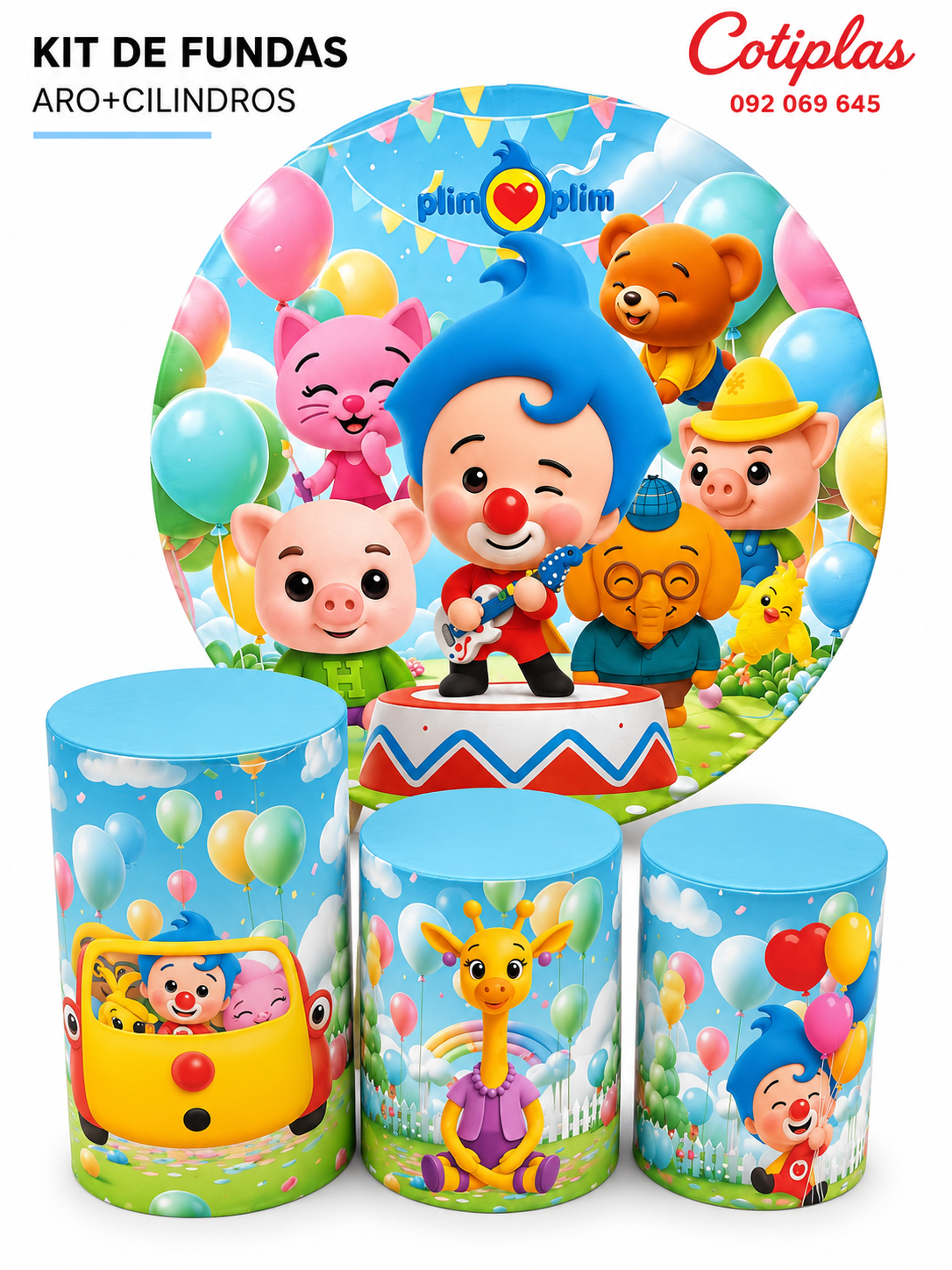 KIT DE FUNDAS PLIM PLIM