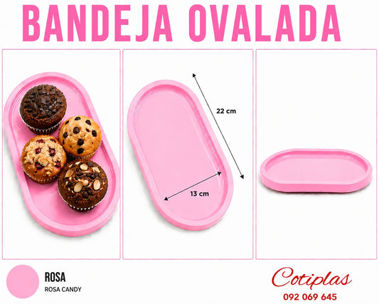 BANDEJA OVALADA
