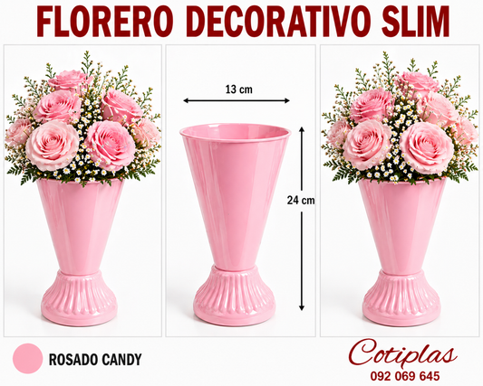 FLORERO DECORATIVO