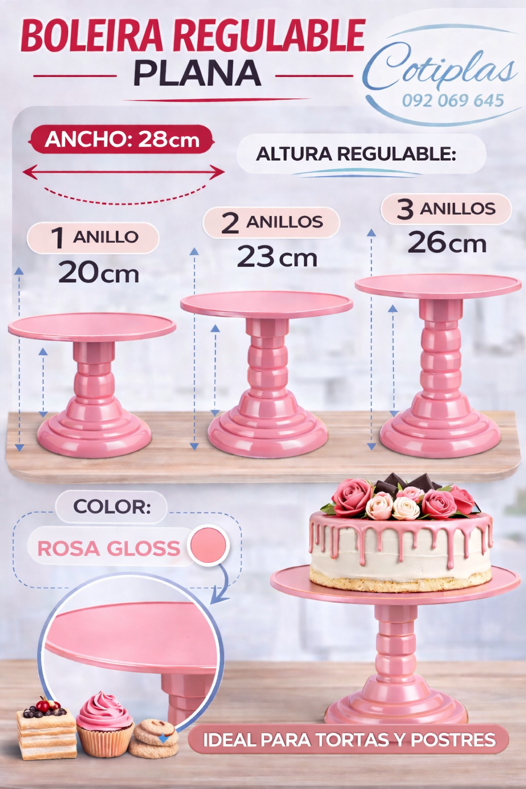 SOPORTE REGULABLE