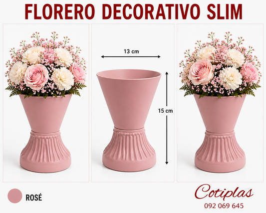 FLORERO DECORATIVO CHICO