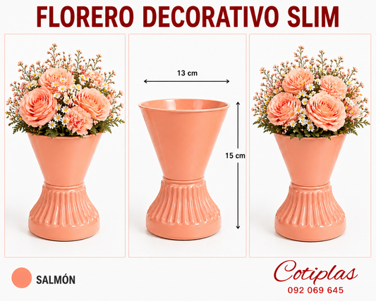 FLORERO DECORATIVO CHICO