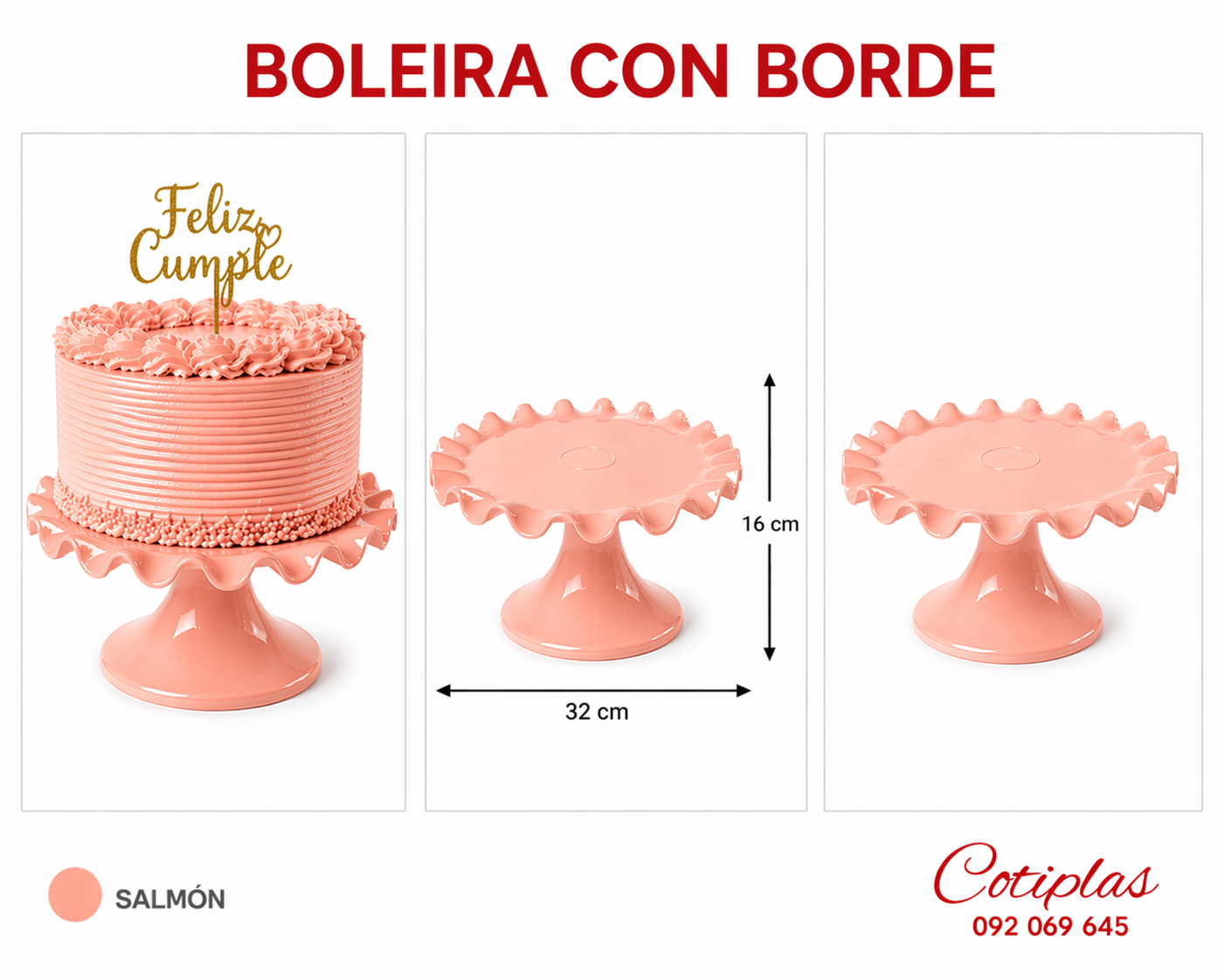 BOLEIRA CON BORDE
