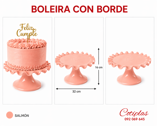 BOLEIRA CON BORDE