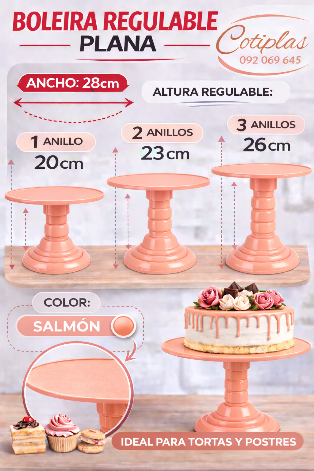 SOPORTE REGULABLE