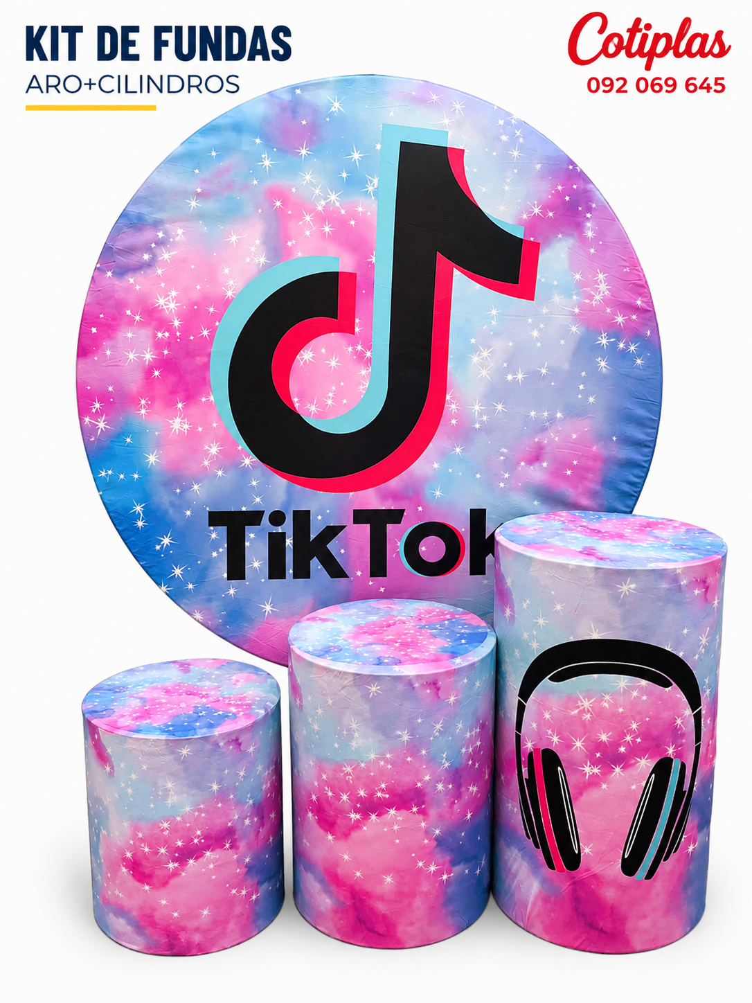KIT DE FUNDAS TIK TOK