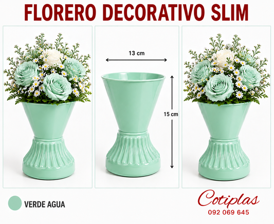 FLORERO DECORATIVO CHICO