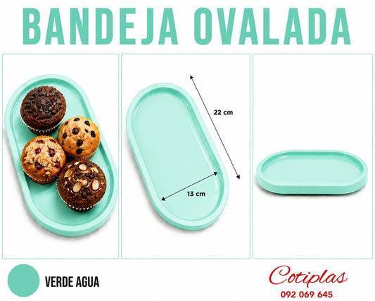 BANDEJA OVALADA
