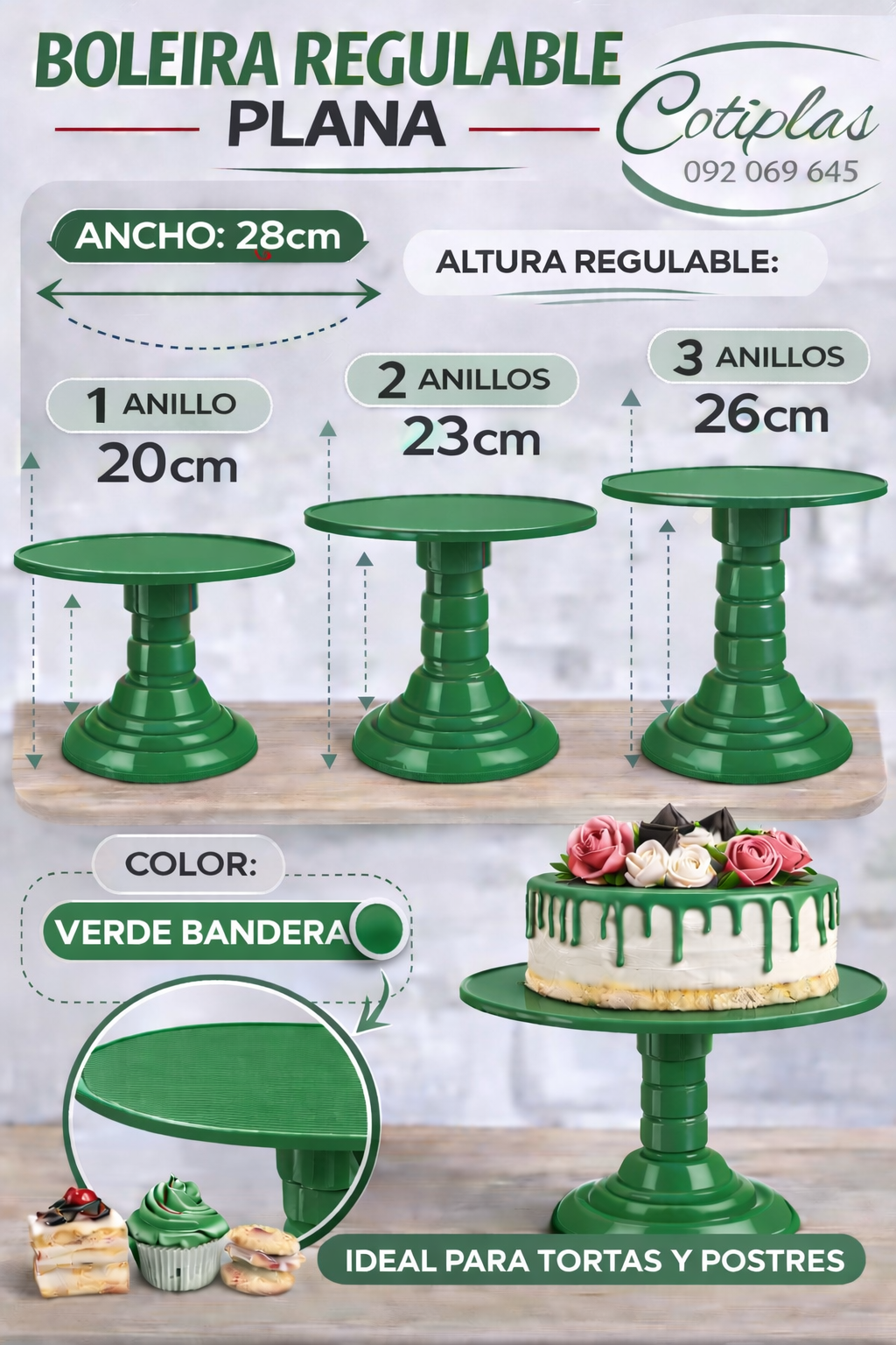 SOPORTE REGULABLE