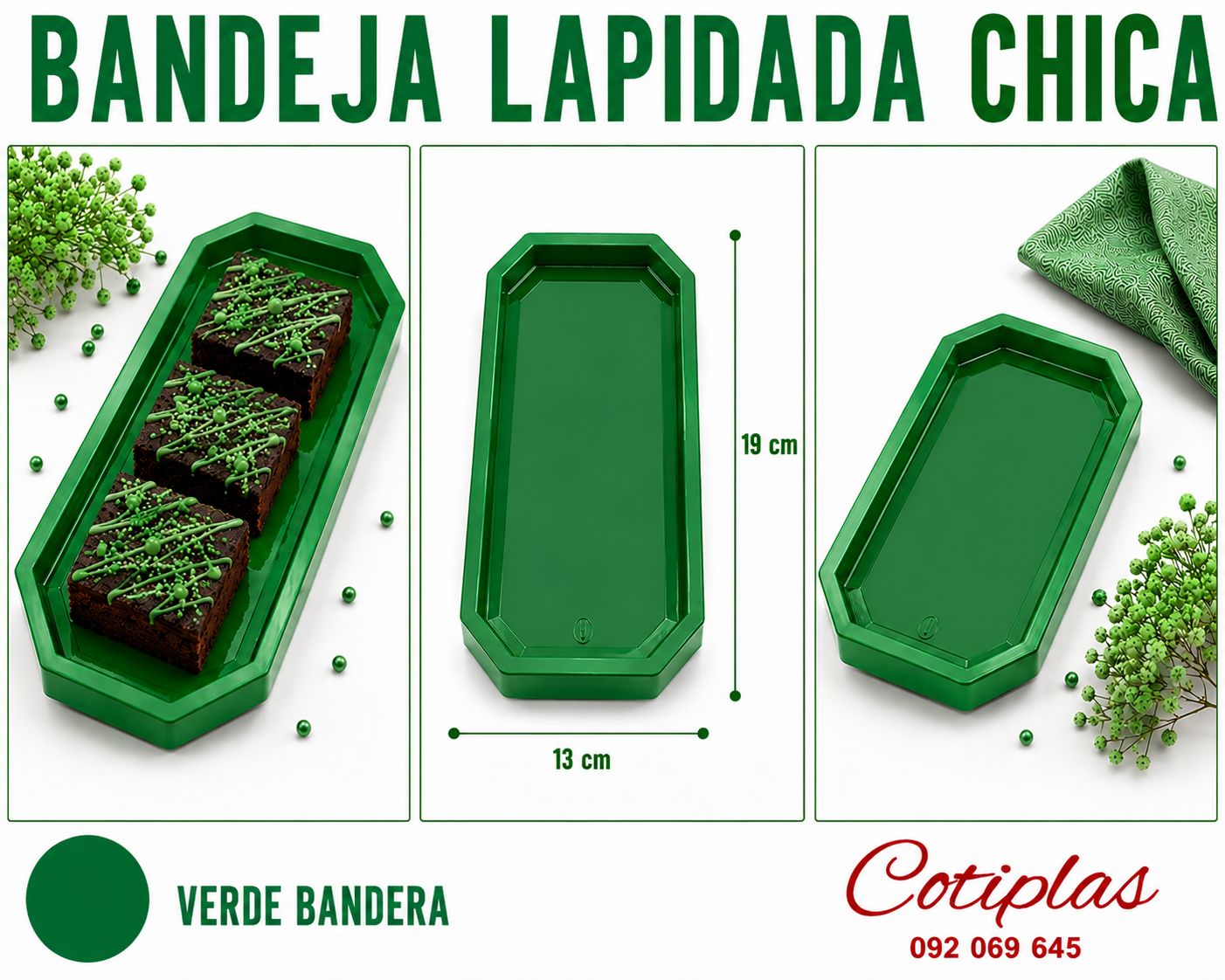 BANDEJA LAPIDADA CHICA