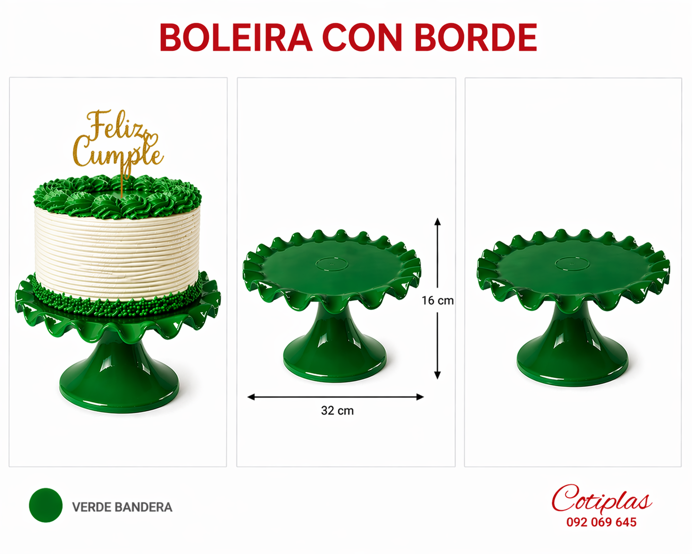 BOLEIRA CON BORDE