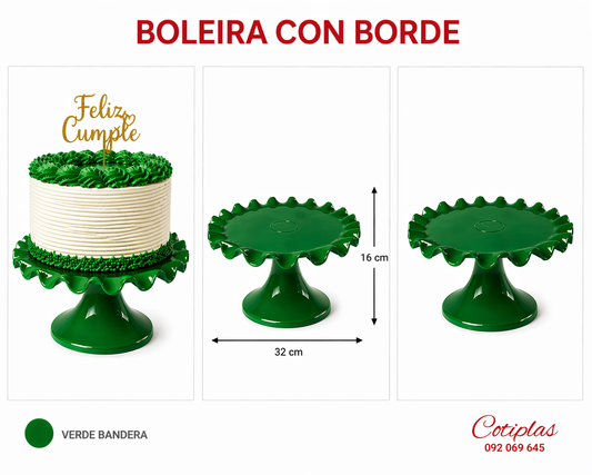 BOLEIRA CON BORDE