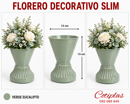FLORERO DECORATIVO CHICO