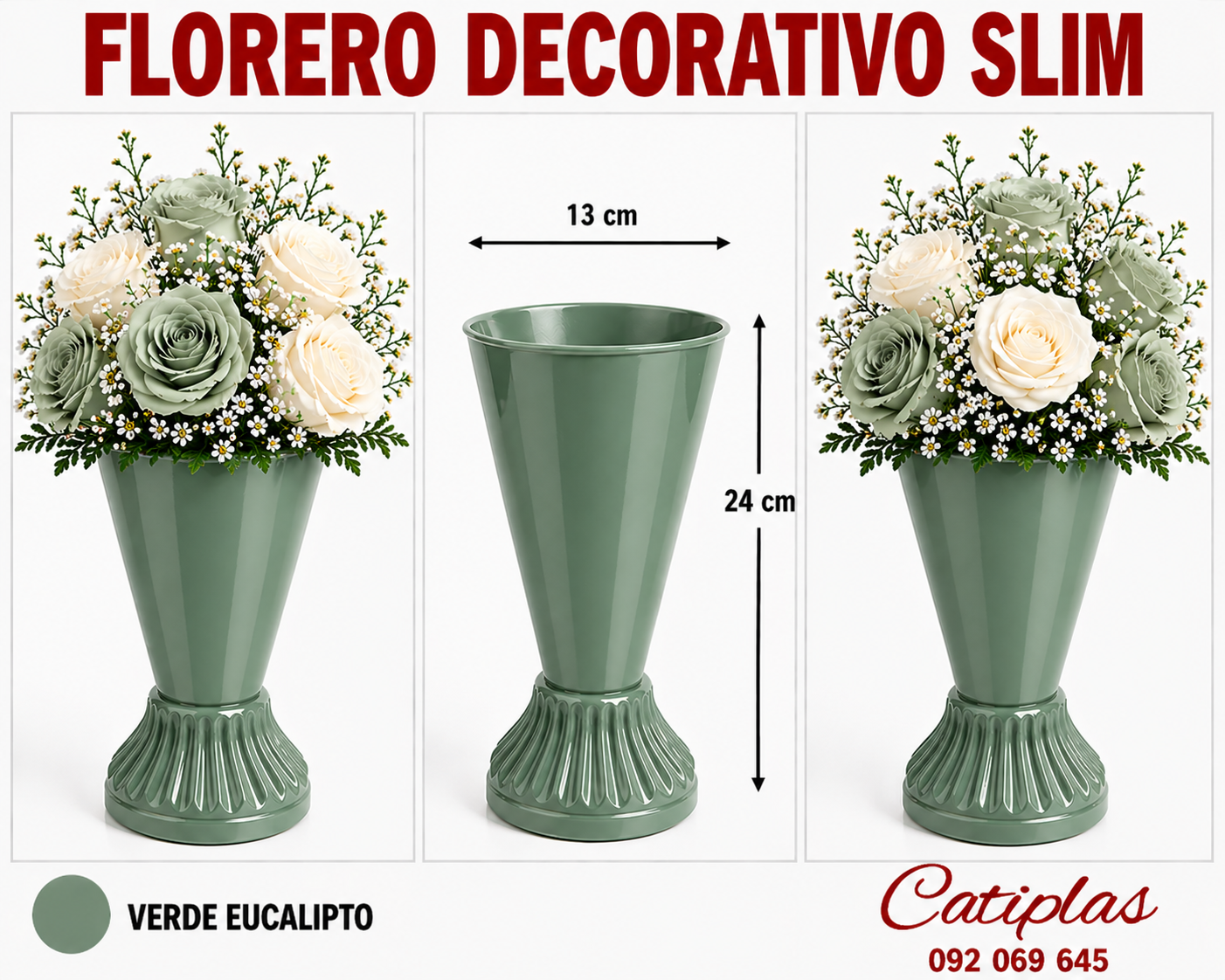 FLORERO DECORATIVO