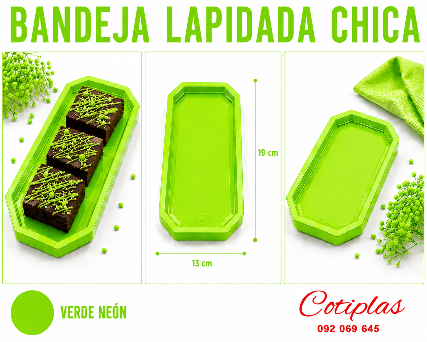 BANDEJA LAPIDADA CHICA