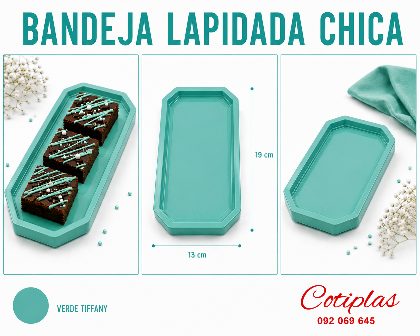 BANDEJA LAPIDADA CHICA