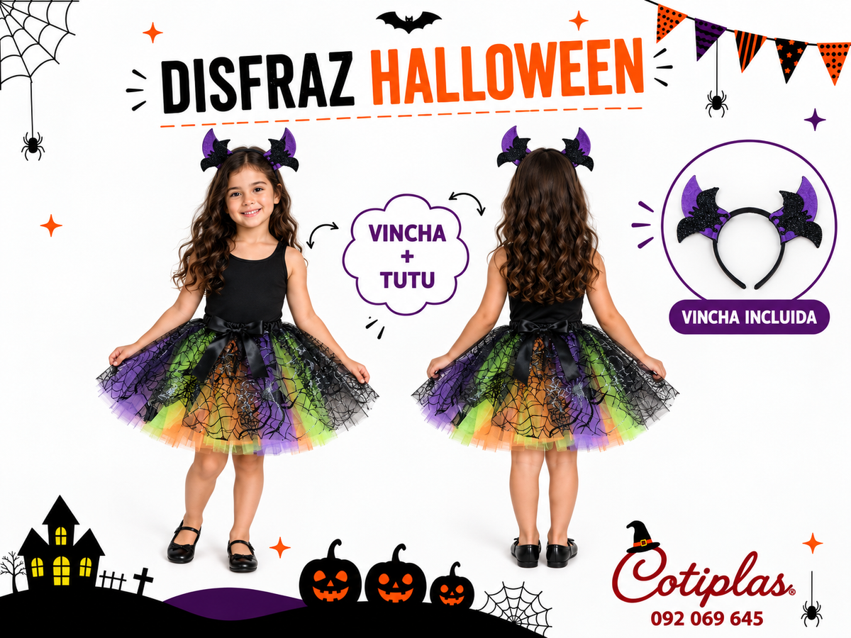 DISFRAZ DE VAMPIRO NENA / INFANTIL