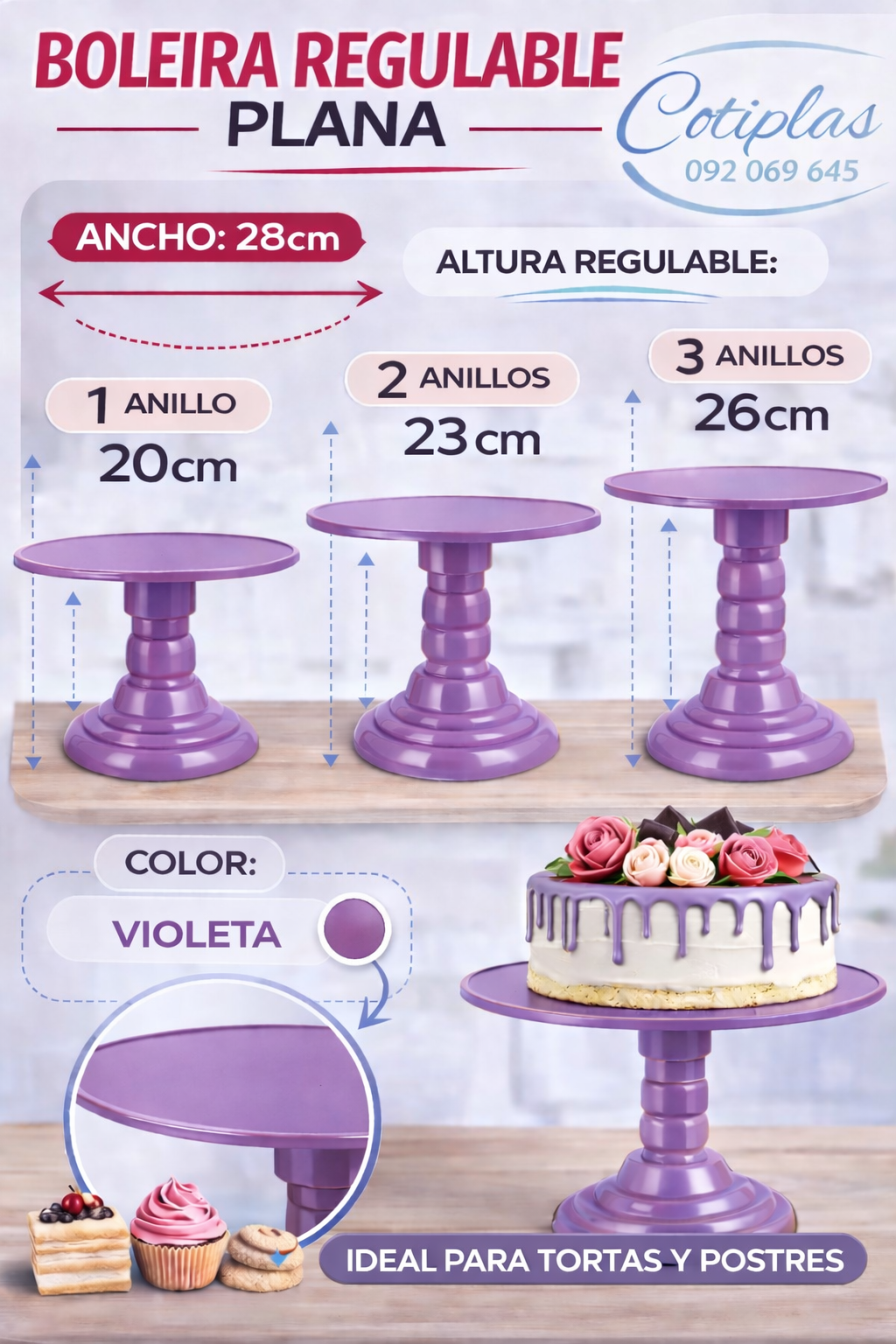 SOPORTE REGULABLE
