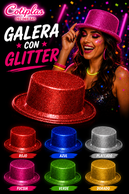 GALERA CON GLITTER