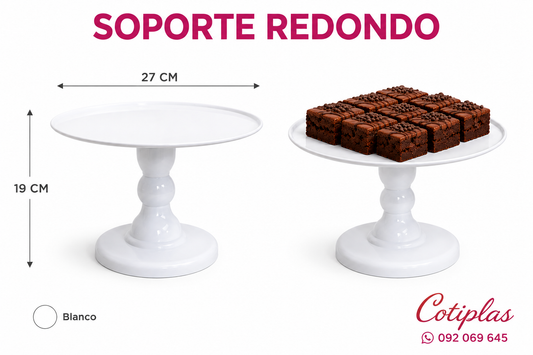 SOPORTE REDONDO