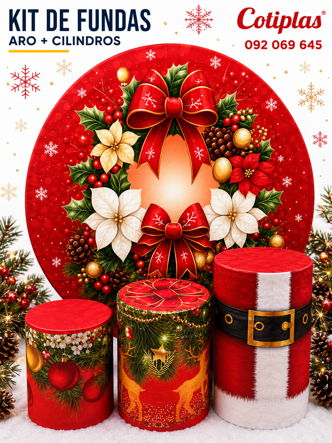 KIT FUNDAS NAVIDAD