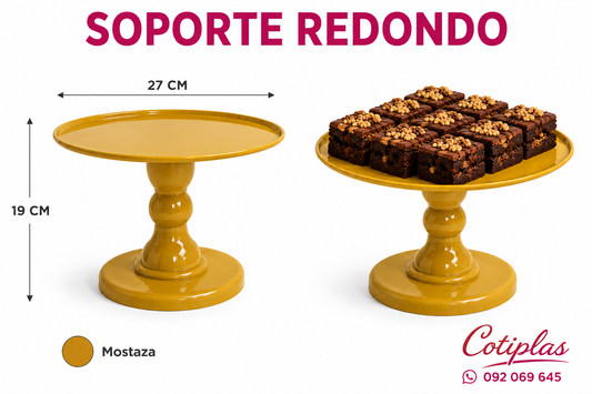 SOPORTE REDONDO